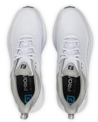 FootJoy Pro/SL mens golf shoes, white/grey