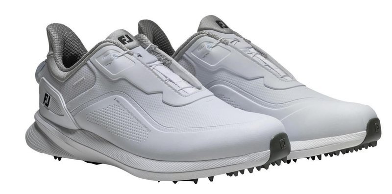 FootJoy Pro/SL BOA mens golf shoes, white/grey