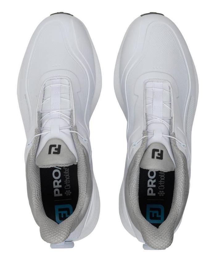 FootJoy Pro/SL BOA mens golf shoes, white/grey