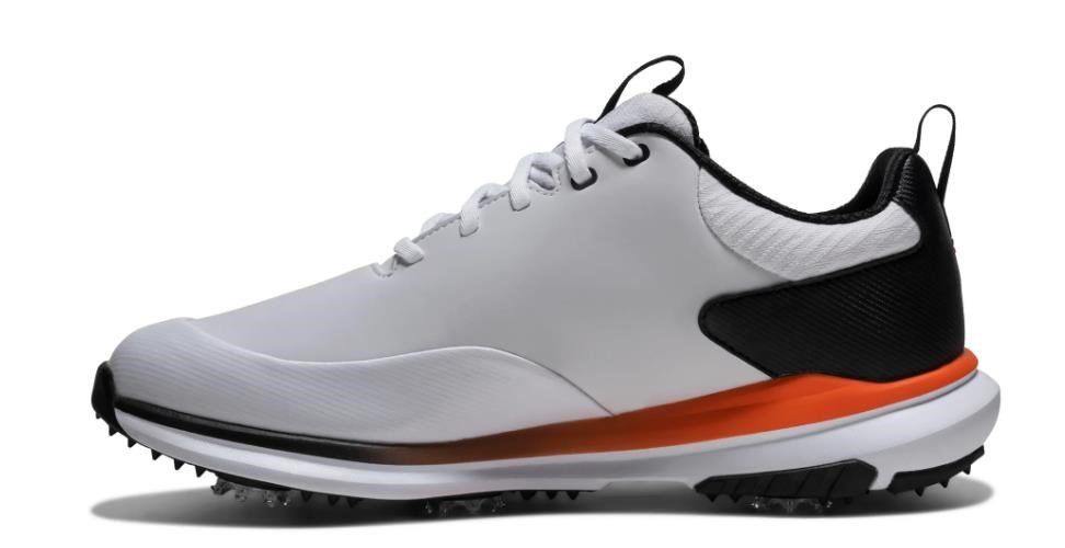 FootJoy Tour Rival mens golf shoes, white/black