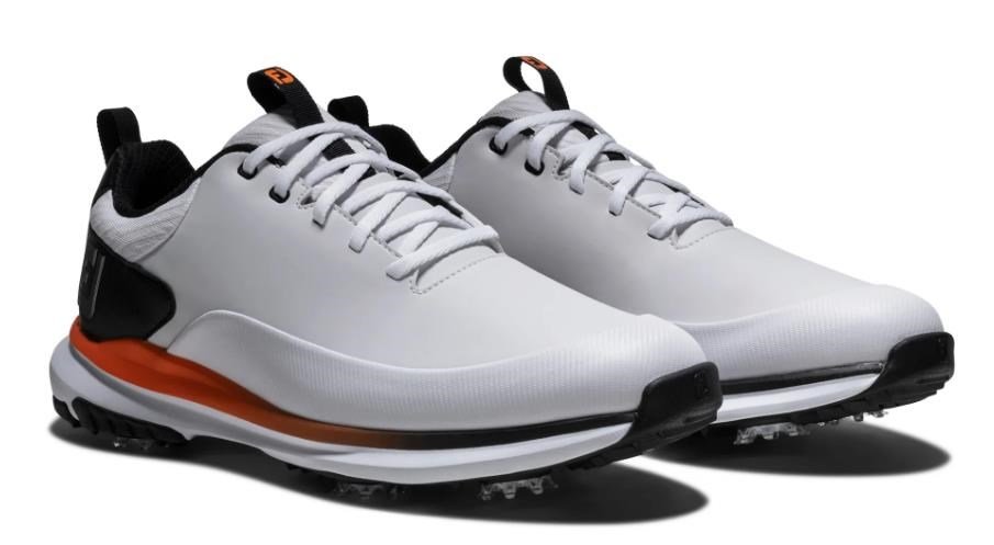 FootJoy Tour Rival mens golf shoes, white/black