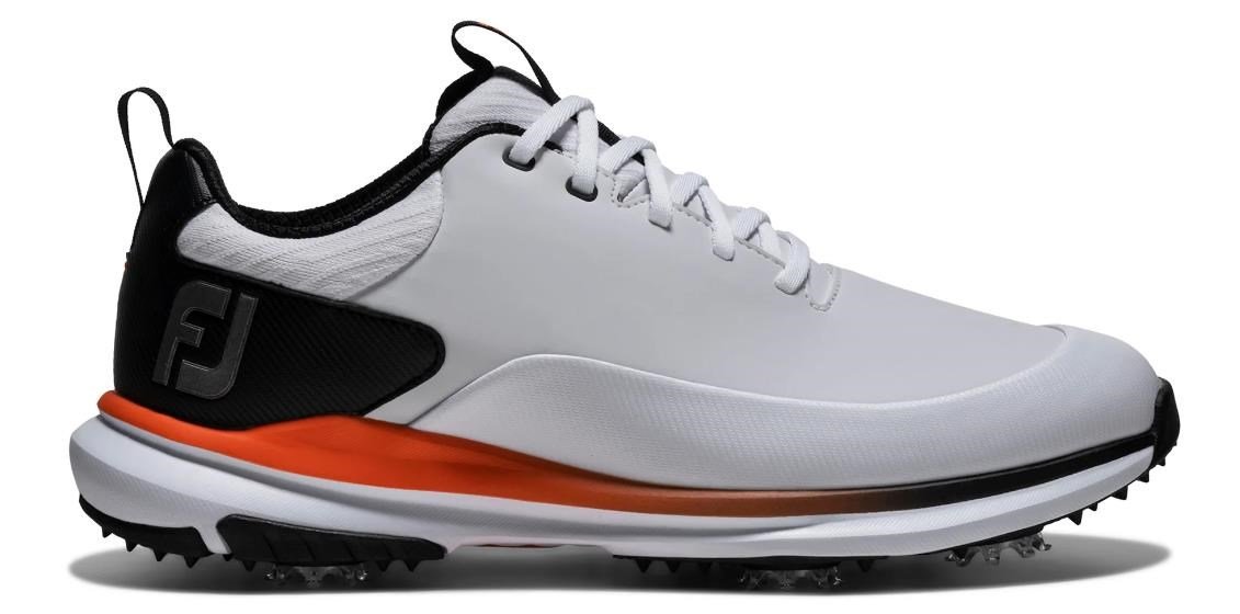 FootJoy Tour Rival mens golf shoes, white/black