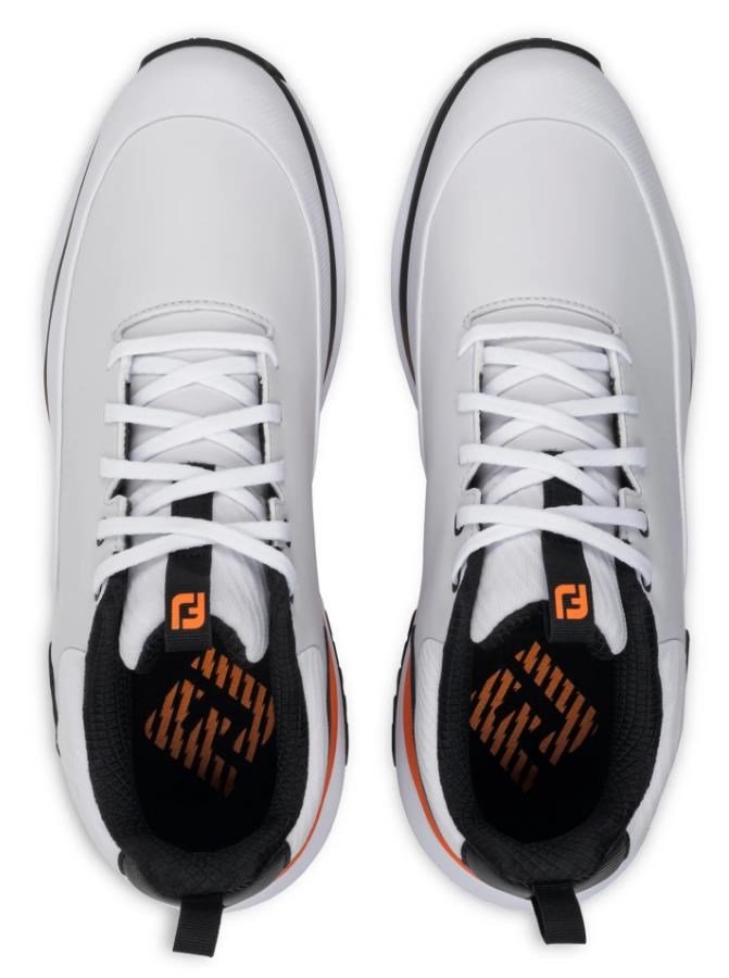 FootJoy Tour Rival mens golf shoes, white/black
