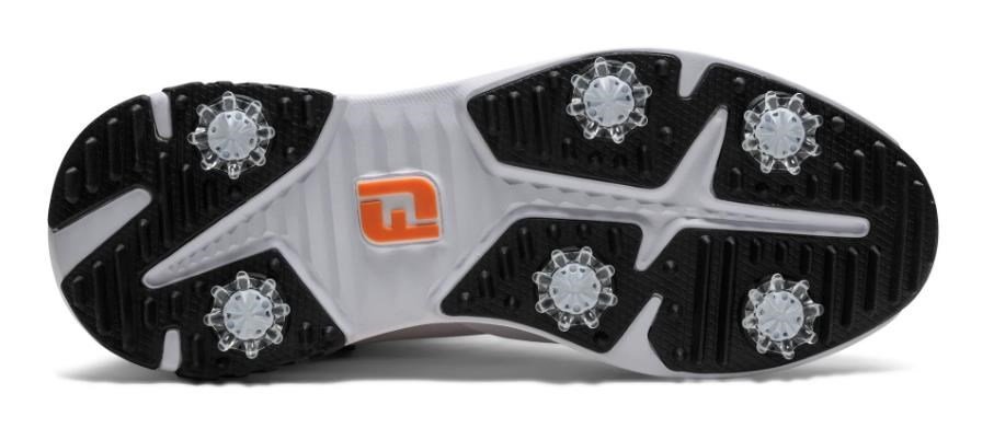 FootJoy Tour Rival mens golf shoes, white/black