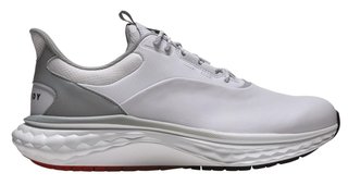 FootJoy Quantum mens golf shoes, white/grey