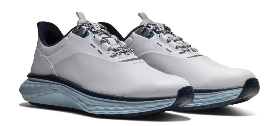 Footjoy FootJoy Quantum mens golf shoes, white/navy/blue