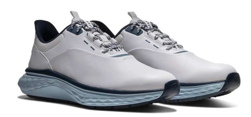 Footjoy FootJoy Quantum mens golf shoes, white/navy/blue
