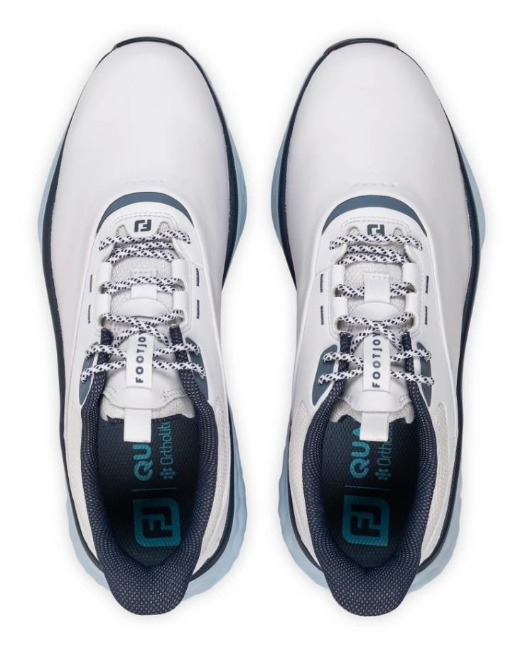 Footjoy FootJoy Quantum mens golf shoes, white/navy/blue