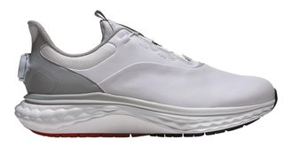 FootJoy Quantum BOA mens golf shoes, white/grey