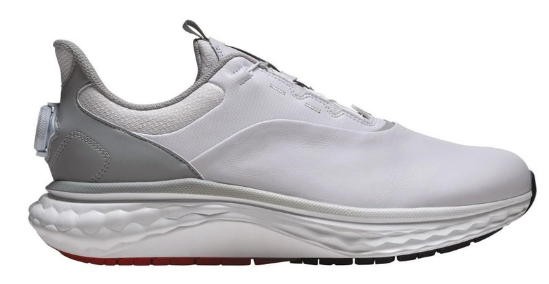 FootJoy Quantum BOA mens golf shoes, white/grey
