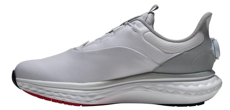 FootJoy Quantum BOA mens golf shoes, white/grey