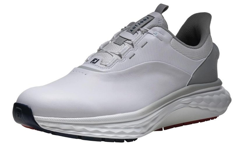 FootJoy Quantum BOA mens golf shoes, white/grey