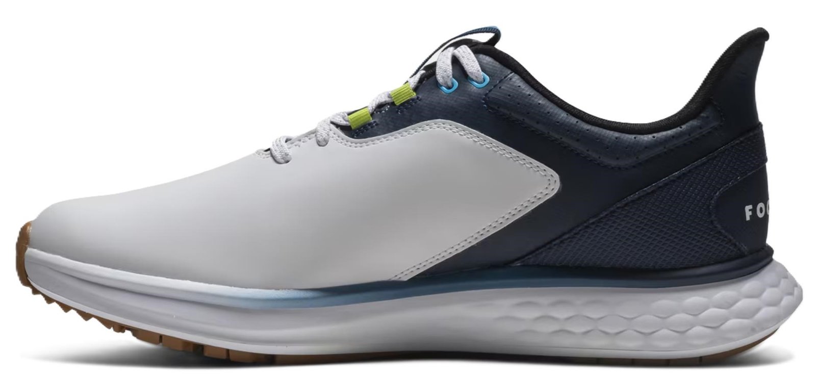 FootJoy Pulse mens golf shoes, white/navy