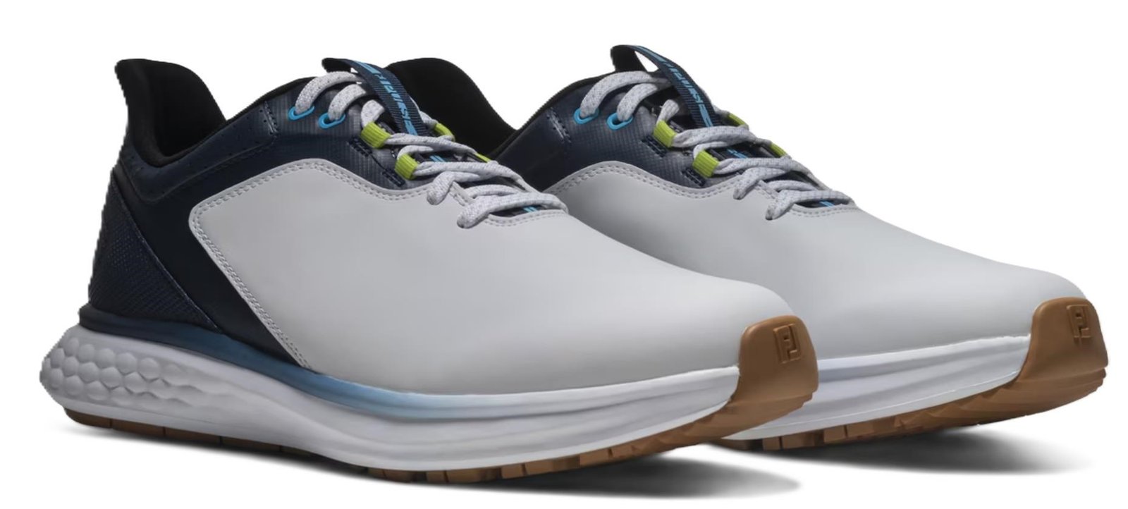 FootJoy Pulse mens golf shoes, white/navy