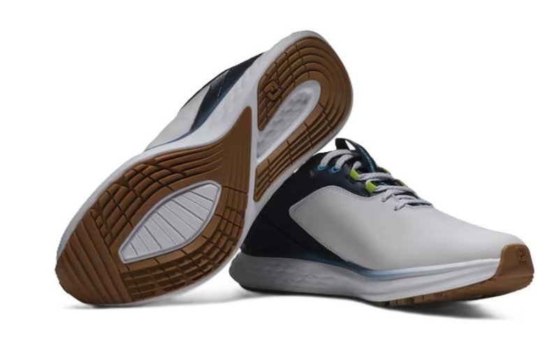 FootJoy Pulse mens golf shoes, white/navy