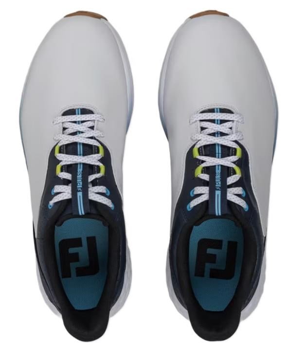 FootJoy Pulse mens golf shoes, white/navy