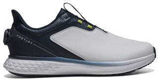 FootJoy Pulse BOA mens golf shoes, white/navy
