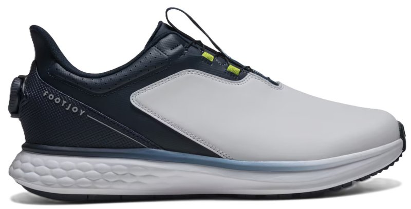 FootJoy Pulse BOA mens golf shoes, white/navy