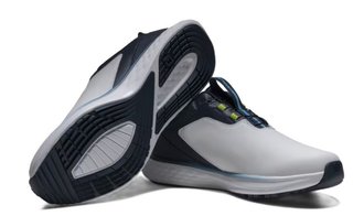 FootJoy Pulse BOA mens golf shoes, white/navy