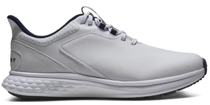 FootJoy Pulse mens golf shoes, white/grey