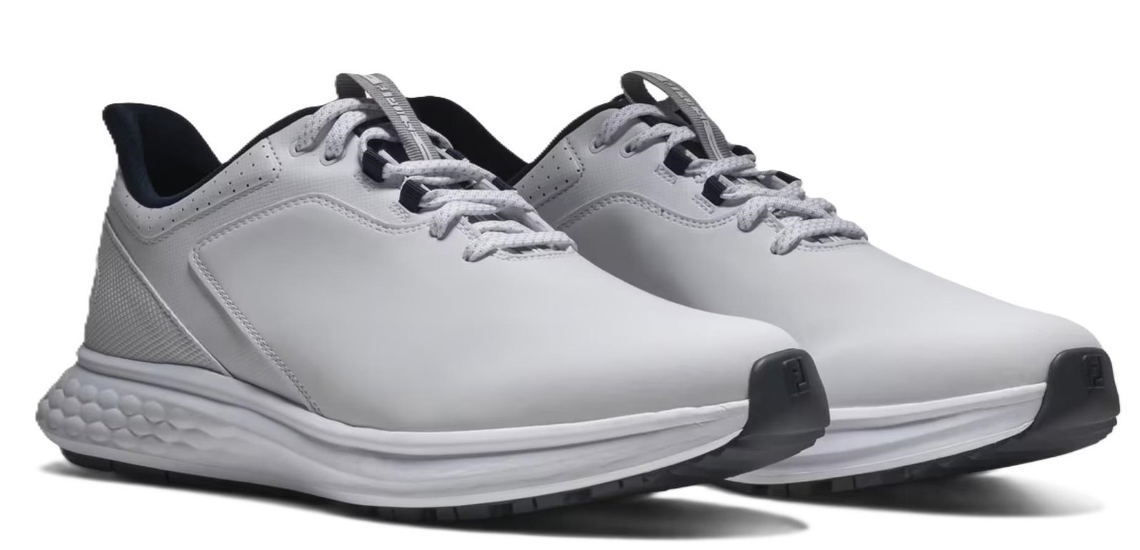 FootJoy Pulse mens golf shoes, white/grey