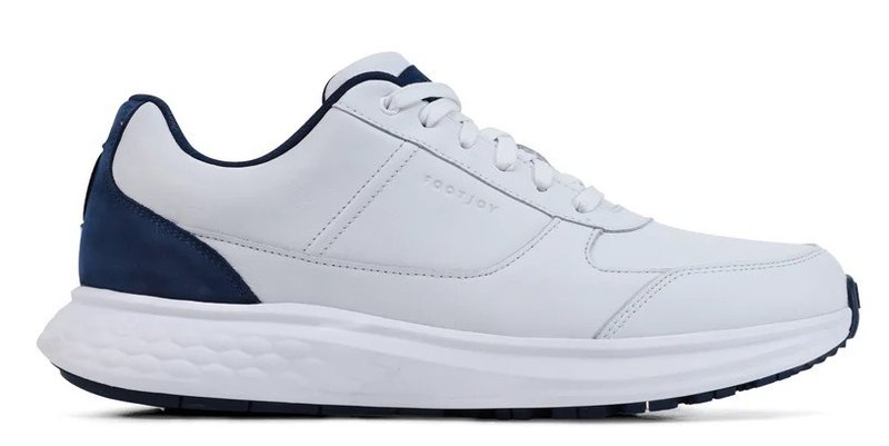 Footjoy FootJoy Hampton mens golf shoes, white/navy