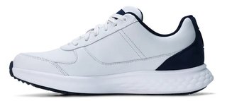 Footjoy FootJoy Hampton mens golf shoes, white/navy