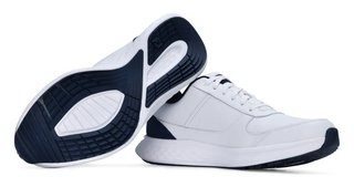 Footjoy FootJoy Hampton mens golf shoes, white/navy