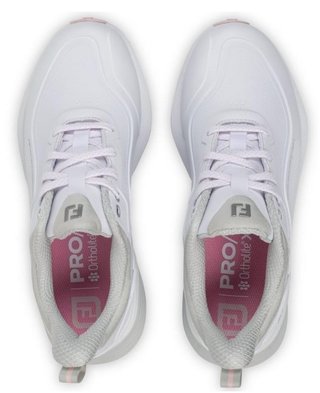 FootJoy Pro/SL ladies golf shoes, white/grey