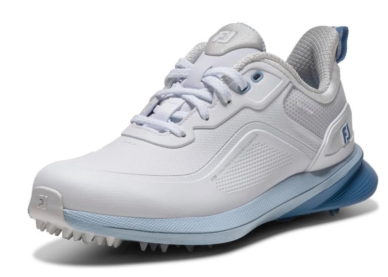 FootJoy Pro/SL ladies golf shoes, white/blue