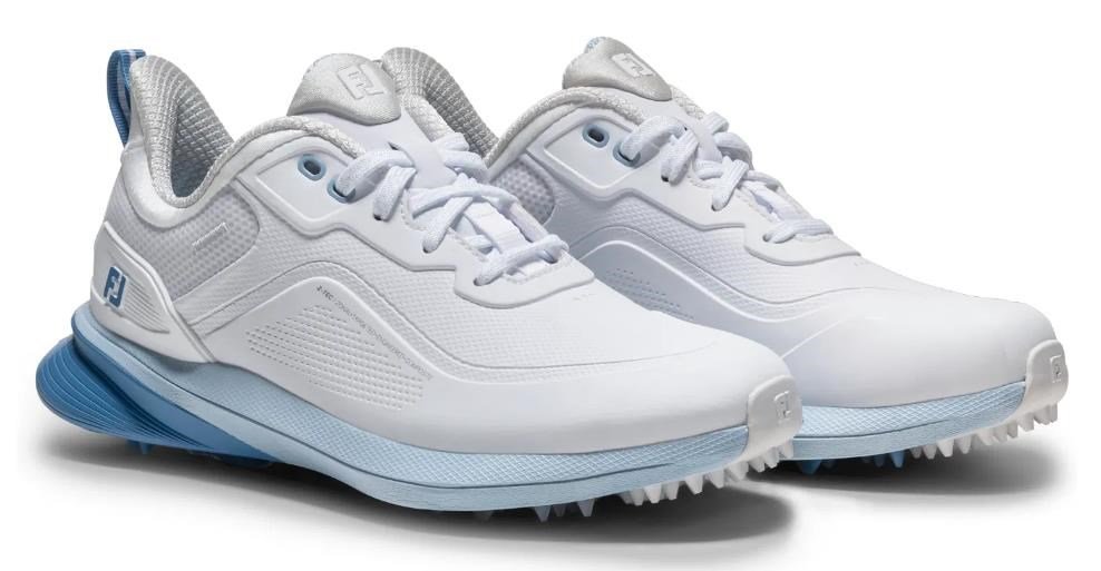 FootJoy Pro/SL ladies golf shoes, white/blue