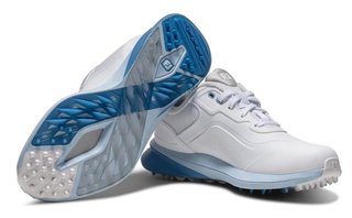 FootJoy Pro/SL ladies golf shoes, white/blue