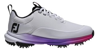 FootJoy Tour Rival ladies golf shoes, white/pink