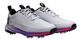 FootJoy Tour Rival ladies golf shoes, white/pink