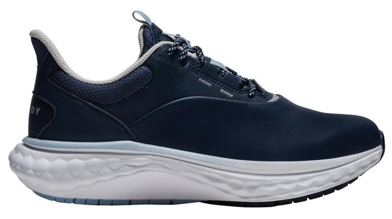 FootJoy Quantum ladies golf shoes, navy/white/blue