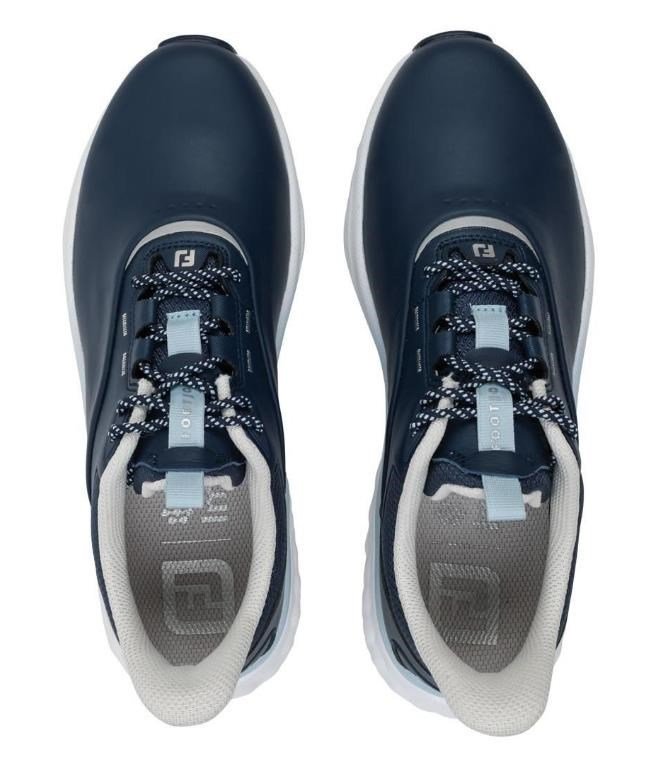 FootJoy Quantum ladies golf shoes, navy/white/blue