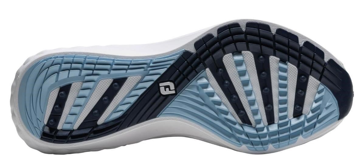 FootJoy Quantum ladies golf shoes, navy/white/blue
