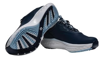 FootJoy Quantum ladies golf shoes, navy/white/blue