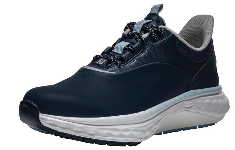 FootJoy Quantum ladies golf shoes, navy/white/blue