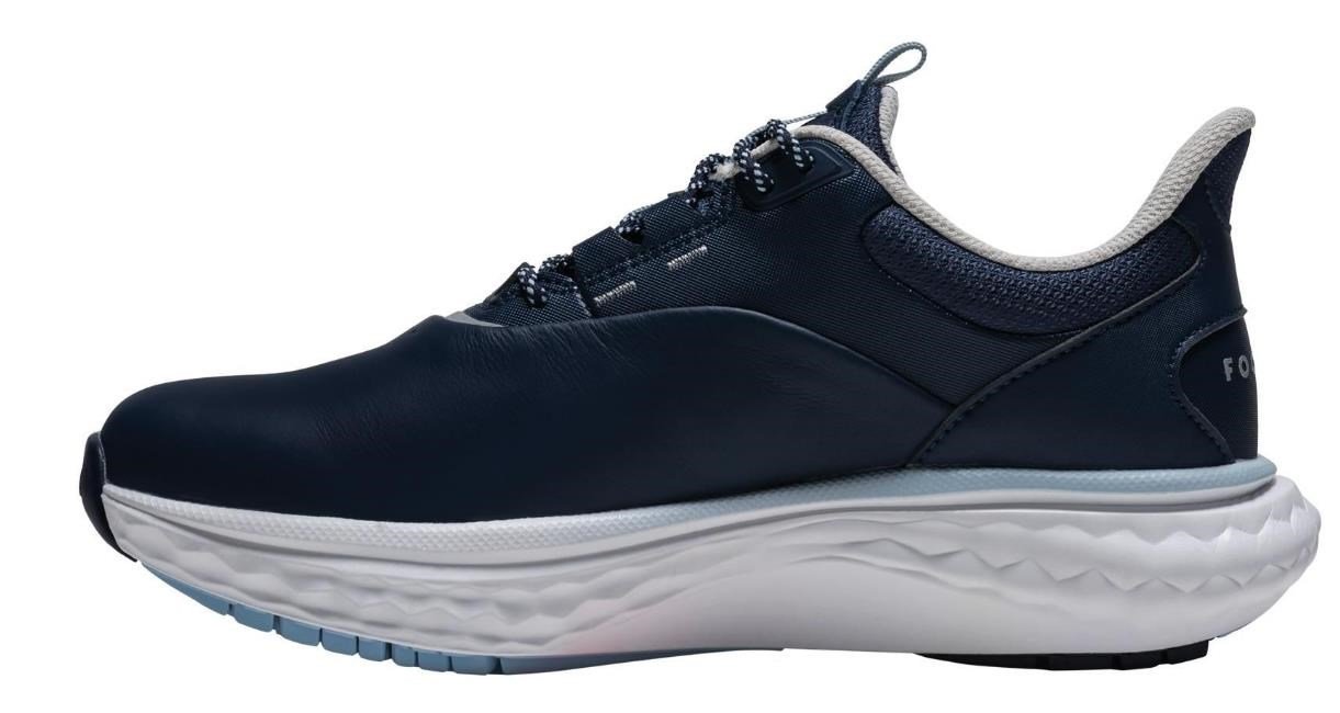 FootJoy Quantum ladies golf shoes, navy/white/blue