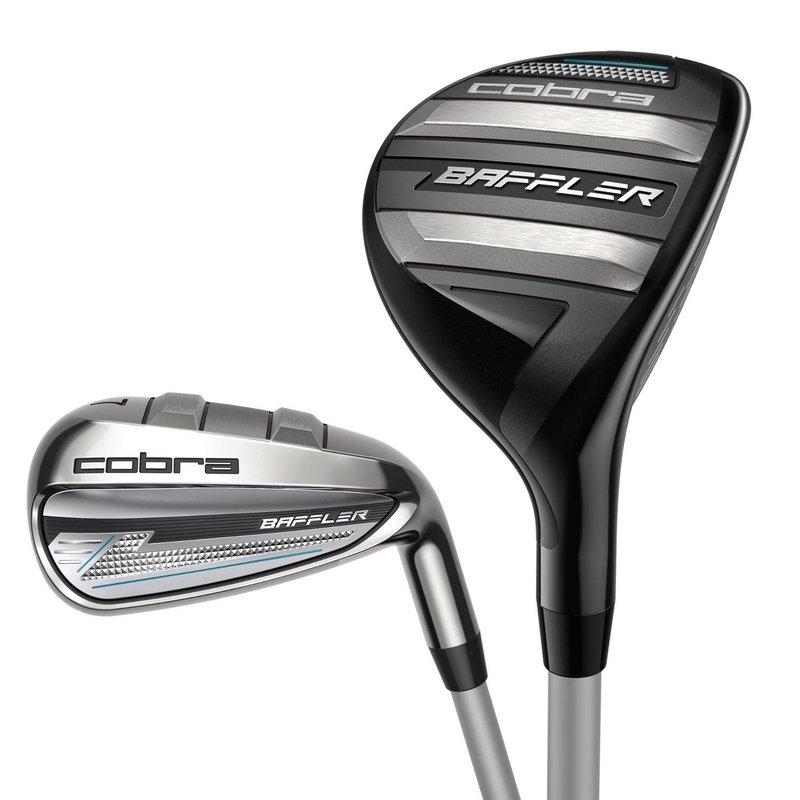 Cobra BAFFLER Black Silver ladies combo irons, graphite