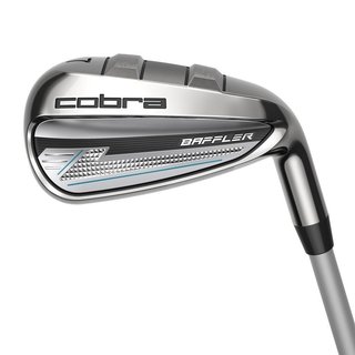 Cobra BAFFLER Black Silver ladies combo irons, graphite