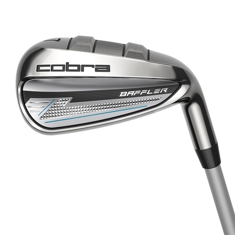 Cobra BAFFLER Black Silver ladies combo irons, graphite