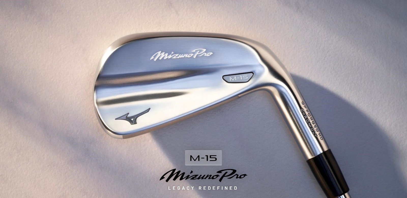 Mizuno Pro M-15 irons, steel