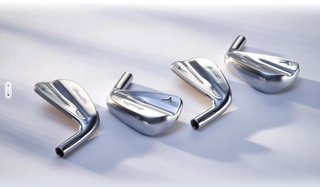 Mizuno Pro M-15 irons, steel