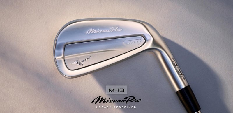 Mizuno Pro M-13 irons, steel