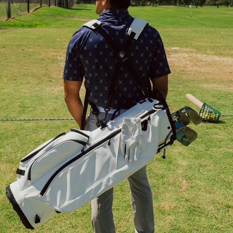 Sunday Golf Ryder S-Class stand bag, white