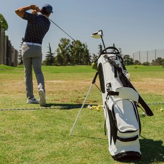 Sunday Golf Ryder S-Class stand bag, white