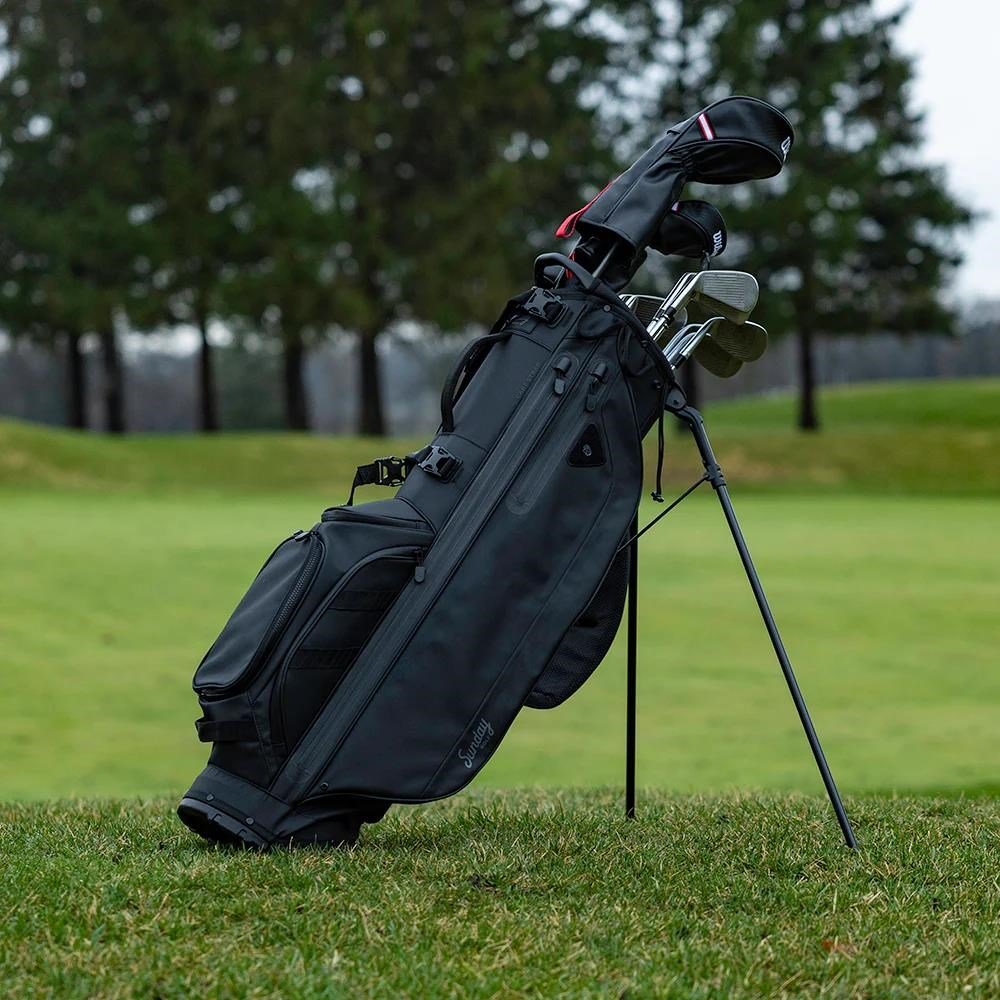 Sunday Golf Storm Ryder stand bag, black
