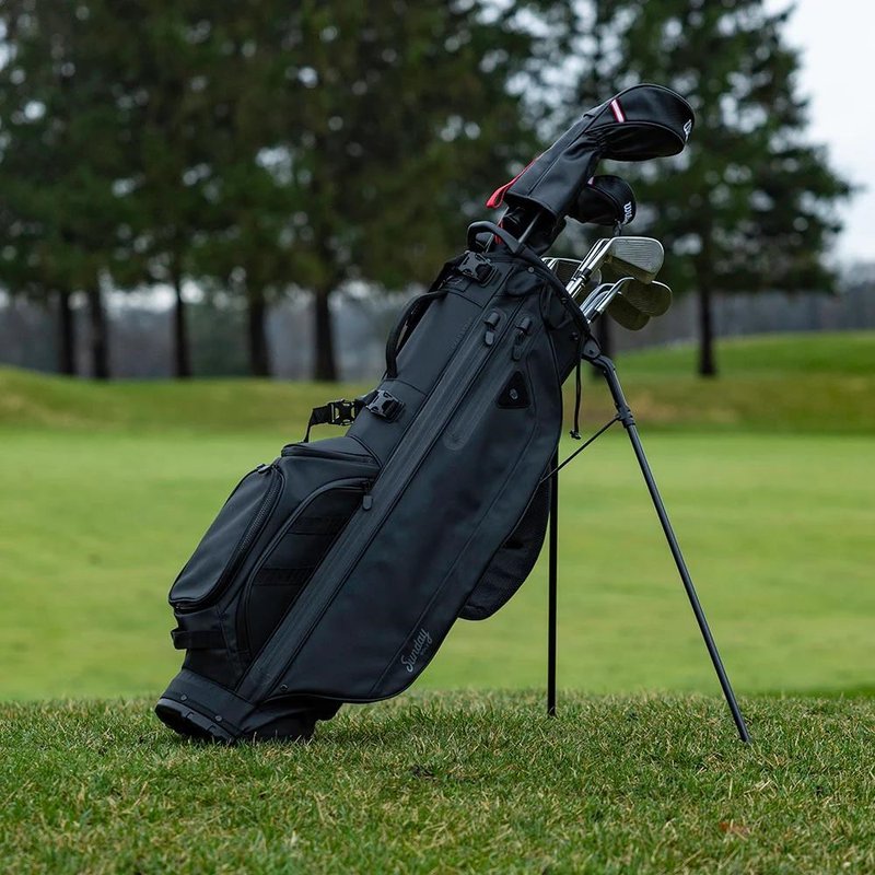 Sunday Golf Storm Ryder stand bag, black